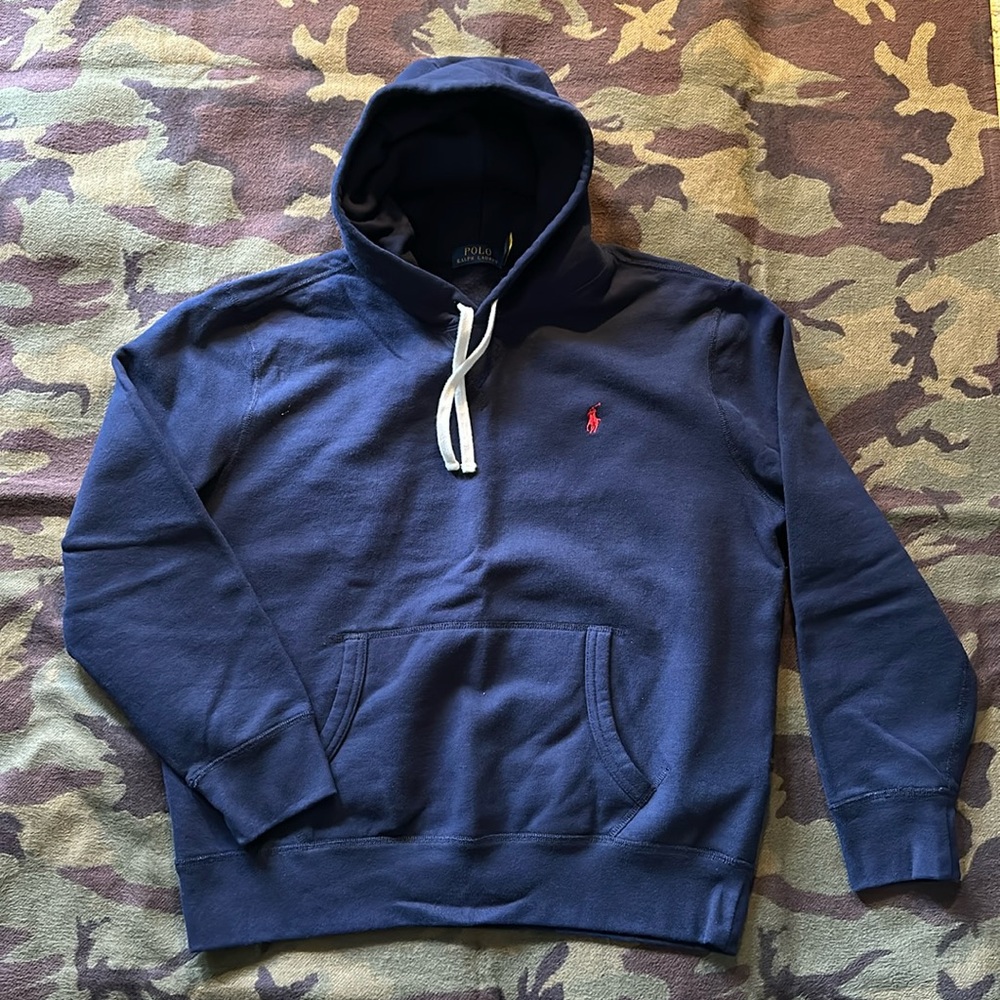 Polo Ralph Lauren fleece hoodie size L